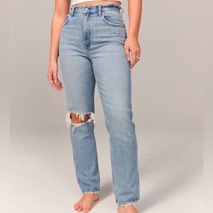 Abercrombie & Fitch 90s Straight Ultra High Rise